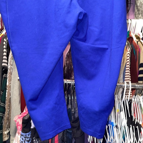 LUXE SLIMS 2x Plus Slim Blue Capri design on ankle like new  size 20 / 22 - Picture 7 of 11